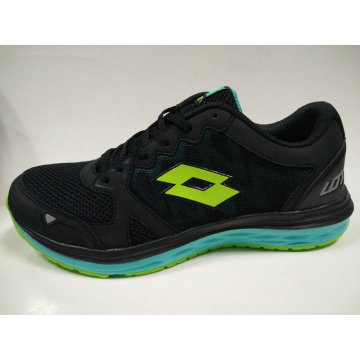 Lace up Black Running Shoes Suitable for All Seasons